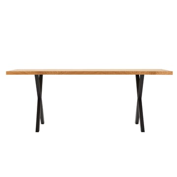 Spisebord HOME4YOU Rowan 200x90x75 cm Sildebensmønster i eg - eg - Møbler - Borde - Spisebord og køkkenbord