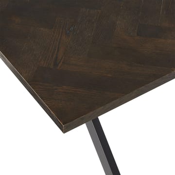 Spisebord HOME4YOU Rowan 200x90x75 cm Sildebensmønster i røget eg - røget eg - Møbler - Borde - Spisebord og køkkenbord