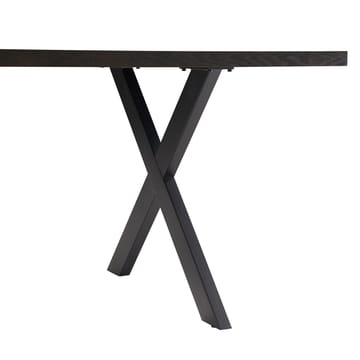 Spisebord HOME4YOU Rowan 200x90x75 cm Sildebensmønster i røget eg - røget eg - Møbler - Borde - Spisebord og køkkenbord