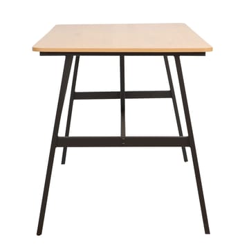 Spisebord HOME4YOU Svea 140x70x76 cm Ask/Sort - ask/sort - Møbler - Borde - Spisebord og køkkenbord