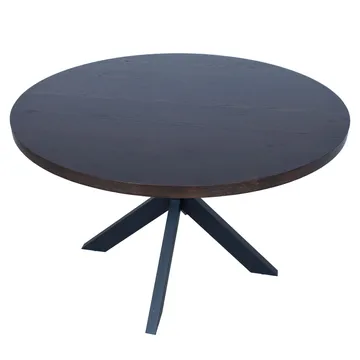 Spisebord HOME4YOU Vancouver 120x75 cm Sort røget eg - Sort røget eg - Møbler - Borde - Spisebord og køkkenbord