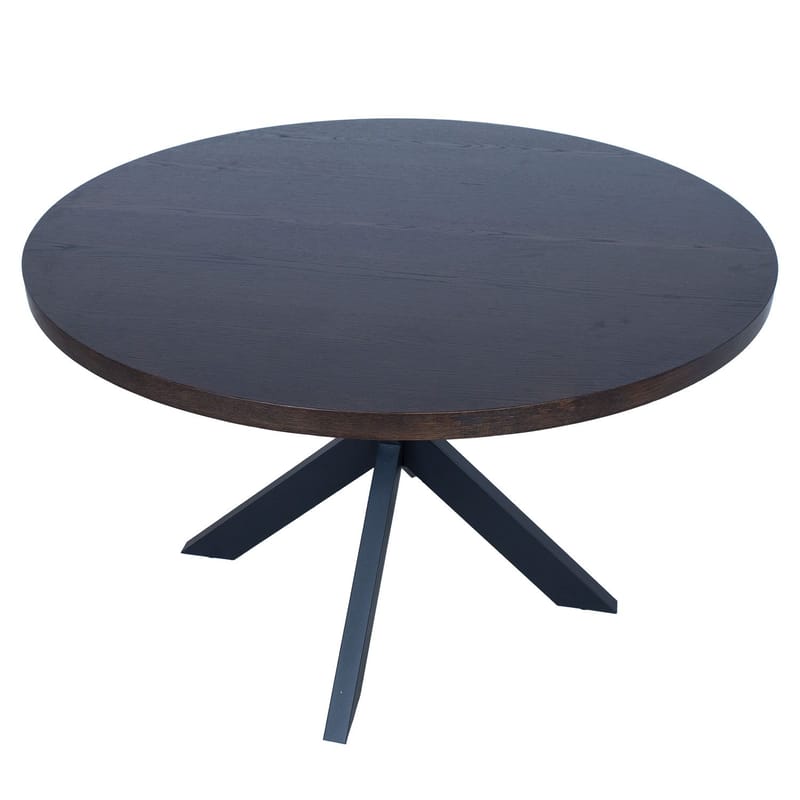 Spisebord HOME4YOU Vancouver 120x75 cm Sort røget eg - Sort røget eg - Møbler - Borde - Spisebord og køkkenbord