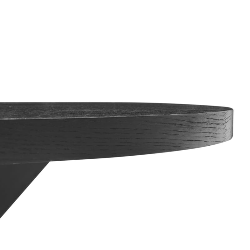 Spisebord HOME4YOU Vancouver 120x75 cm Sort røget eg - Sort røget eg - Møbler - Borde - Spisebord og køkkenbord