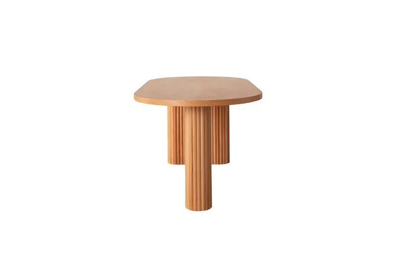 Spisebord Karela Bøg, Mellemfarvet træ