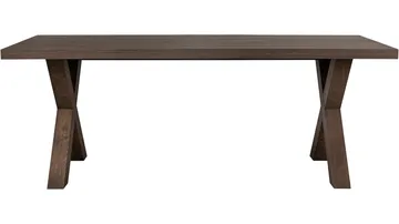 Spisebord Lindor 200x100 cm - Olieret brun egefiner - Møbler - Borde - Spisebord og køkkenbord