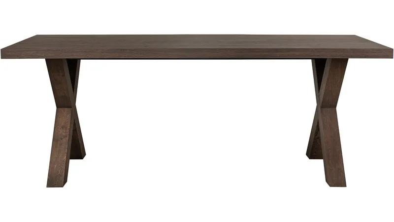 Spisebord Lindor 200x100 cm - Olieret brun egefiner - Møbler - Borde - Spisebord og køkkenbord