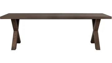 Spisebord Lindor 240x100 cm - Olieret brun egefiner - Møbler - Borde - Spisebord og køkkenbord