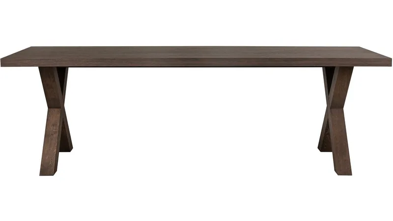 Spisebord Lindor 240x100 cm - Olieret brun egefiner - Møbler - Borde - Spisebord og køkkenbord