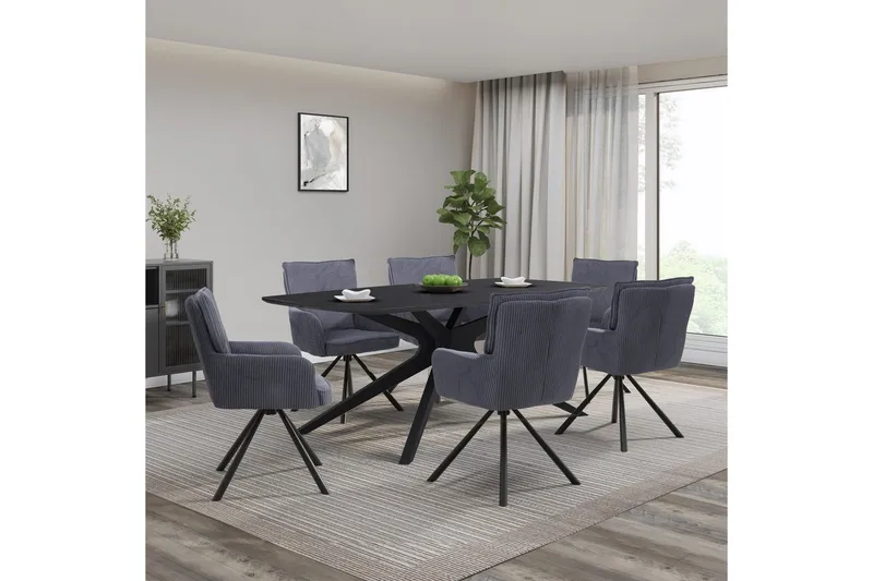 Spisebord Loft24 Dakona Spisebord rektangulært 200x100 cm - Møbler - Borde - Spisebord og køkkenbord