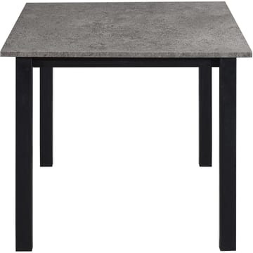 Spisebord Loft24 Durham Beton 120x80 cm - Betongrå og sort - Møbler - Borde - Spisebord og køkkenbord