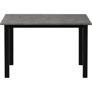 Spisebord Loft24 Durham Beton 120x80 cm - Betongrå og sort - Møbler - Borde - Spisebord og køkkenbord