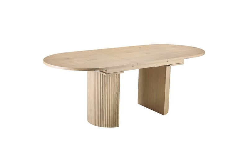 Spisebord Loft24 Gartempe spisebord aflangt 160x90 cm Brun - Møbler - Borde - Spisebord og køkkenbord
