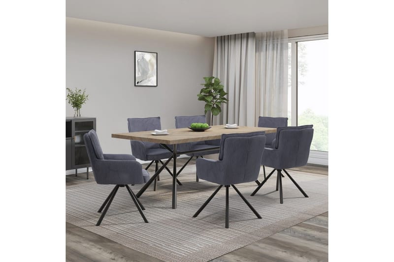 Spisebord Loft24 Spisebord Loft24 Larchant 0 - Møbler - Borde - Spisebord og køkkenbord