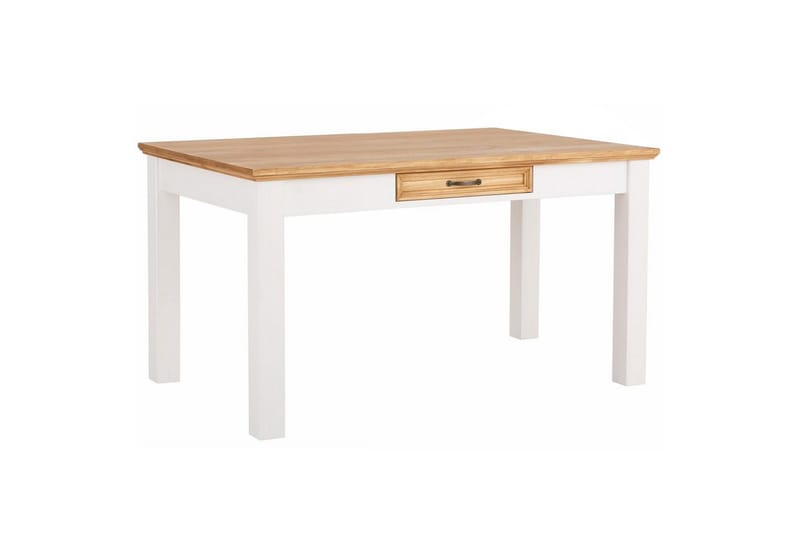 Spisebord Loft24 Spisebord Loft24 Selma Hvid 0 - Møbler - Borde - Spisebord og køkkenbord