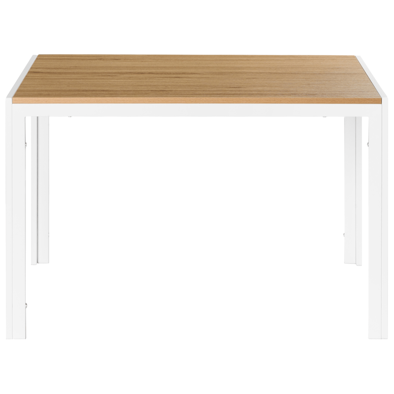 Spisebord Mann 120 cm - Lysebrun, hvid - Møbler - Borde - Spisebord og køkkenbord