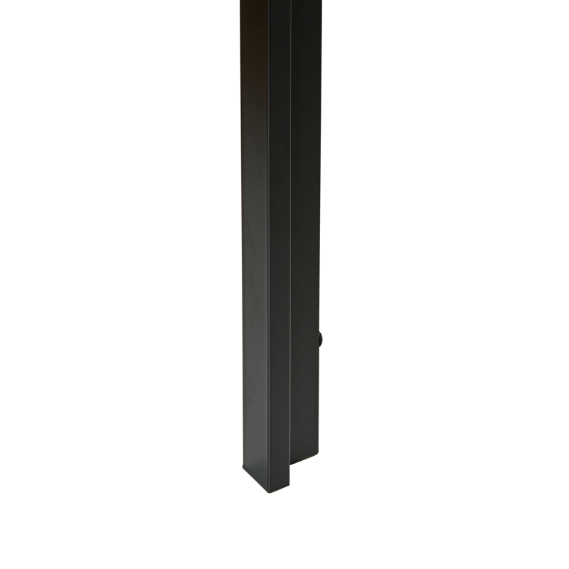 Spisebord Mann 120 cm - Lysebrun, sort - Møbler - Borde - Spisebord og køkkenbord