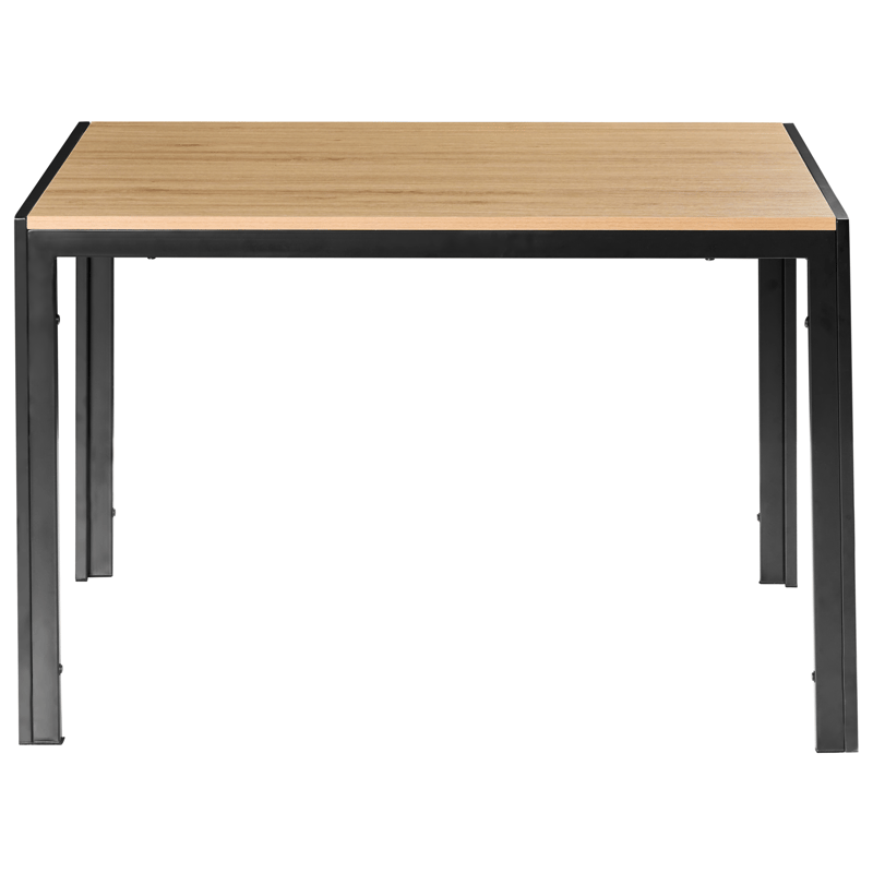 Spisebord Mann 120 cm - Lysebrun, sort - Møbler - Borde - Spisebord og køkkenbord