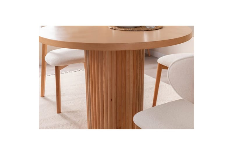 Spisebord Masazumi Bøg - Brun - Møbler - Borde - Spisebord og køkkenbord