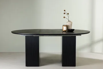 Spisebord Matilda spisebord udtrækkeligt 130/180 - Sort / MDF med finer Black - Møbler - Borde - Spisebord og køkkenbord