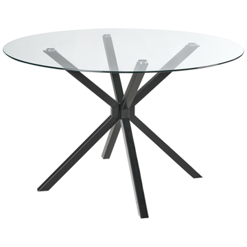 Spisebord Meston 120 cm - Sort - Møbler - Borde - Spisebord og køkkenbord