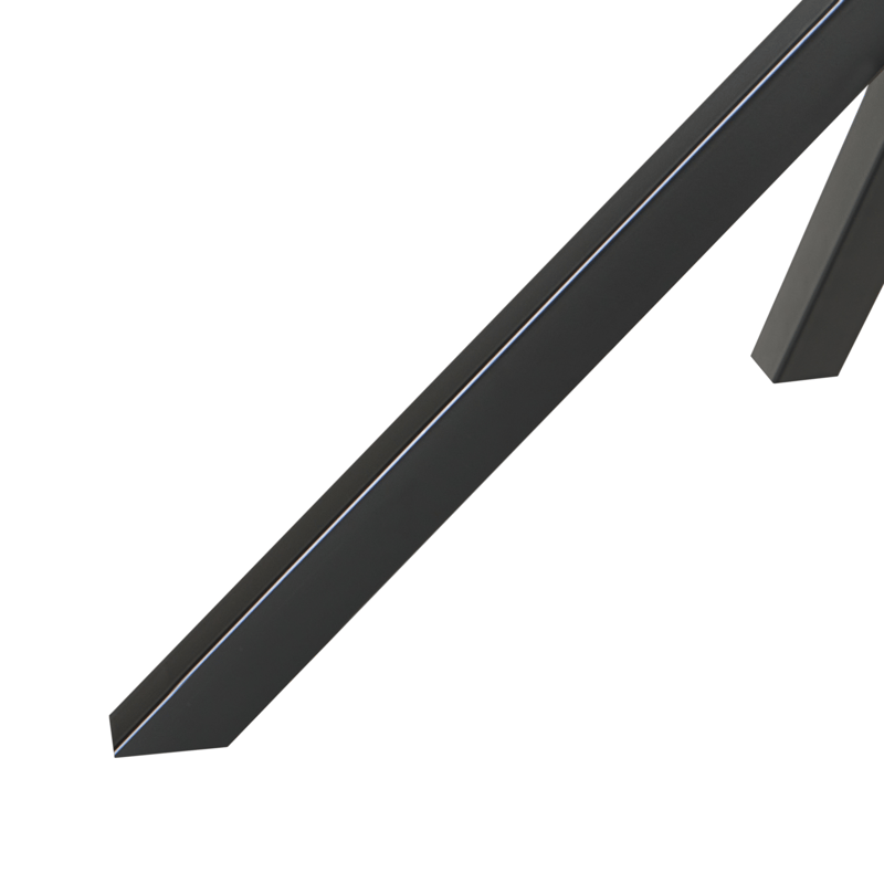 Spisebord Meston 120 cm - Sort - Møbler - Borde - Spisebord og køkkenbord