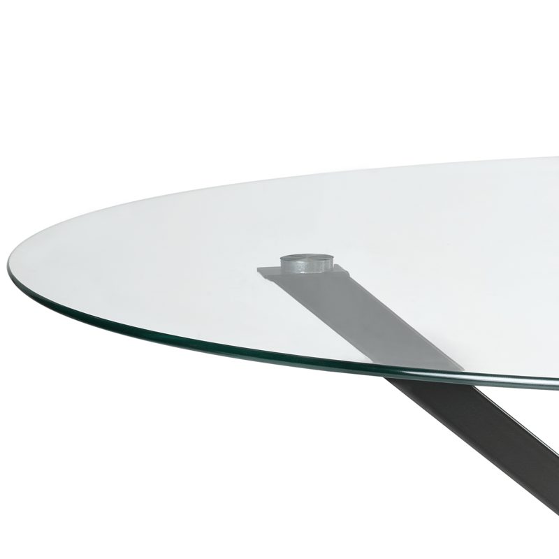 Spisebord Meston 120 cm - Sort - Møbler - Borde - Spisebord og køkkenbord