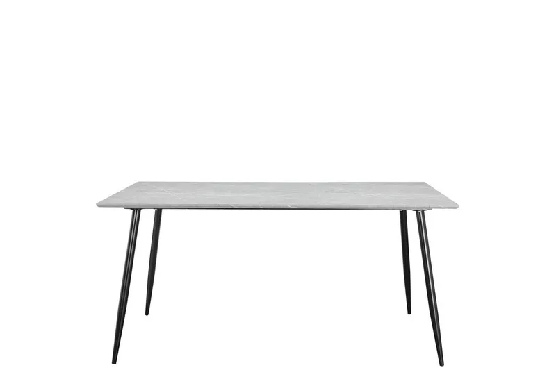 Spisebord Monza 160x90x76 cm, Sten/Sort - 160x90x76 cm, Sten/Sort - Møbler - Borde - Spisebord og køkkenbord