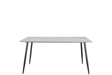 Spisebord Monza 160x90x76 cm, Sten/Sort - 160x90x76 cm, Sten/Sort - Møbler - Borde - Spisebord og køkkenbord