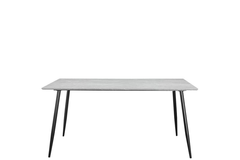 Spisebord Monza 160x90x76 cm, Sten/Sort - 160x90x76 cm, Sten/Sort - Møbler - Borde - Spisebord og køkkenbord