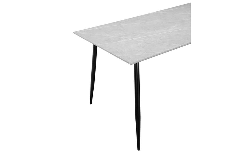 Spisebord Monza 160x90x76 cm, Sten/Sort - 160x90x76 cm, Sten/Sort - Møbler - Borde - Spisebord og køkkenbord