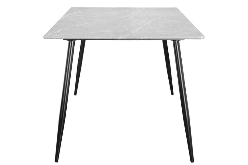 Spisebord Monza 160x90x76 cm, Sten/Sort - 160x90x76 cm, Sten/Sort - Møbler - Borde - Spisebord og køkkenbord