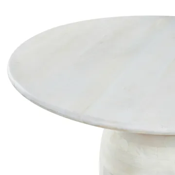 Spisebord Murtle 110 cm - Hvid - Møbler - Borde - Spisebord og køkkenbord