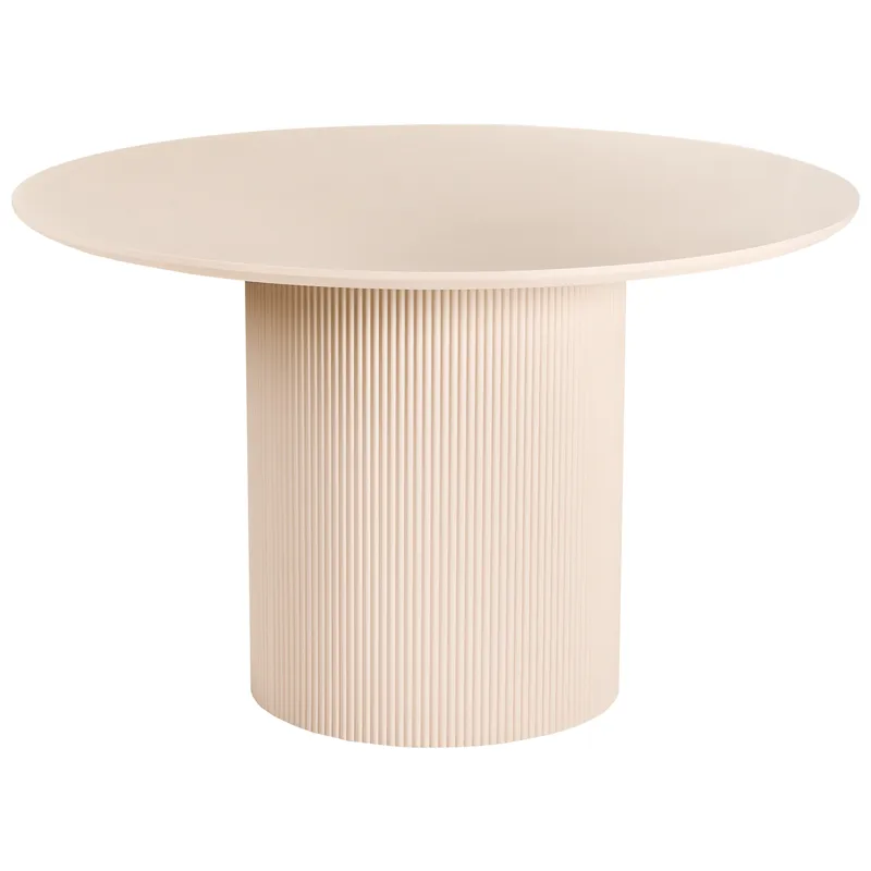 Spisebord Newell 120 cm, Lysbeige