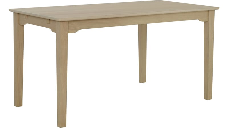 Spisebord NFG Aker 140x80 cm vitpigmenterat 140x80 cm, Hvidpigmenteret