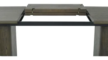 Spisebord NFG Aldon 200x100 + 80 cm Brun Med tilläggsskiva - Brun - Møbler - Borde - Spisebord og køkkenbord