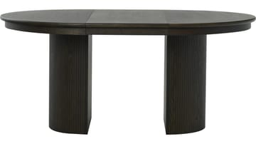 Spisebord NFG Lyon Ø120-220 Brun Med 2 tillägg dia 120 cm - Brun - Møbler - Borde - Spisebord og køkkenbord