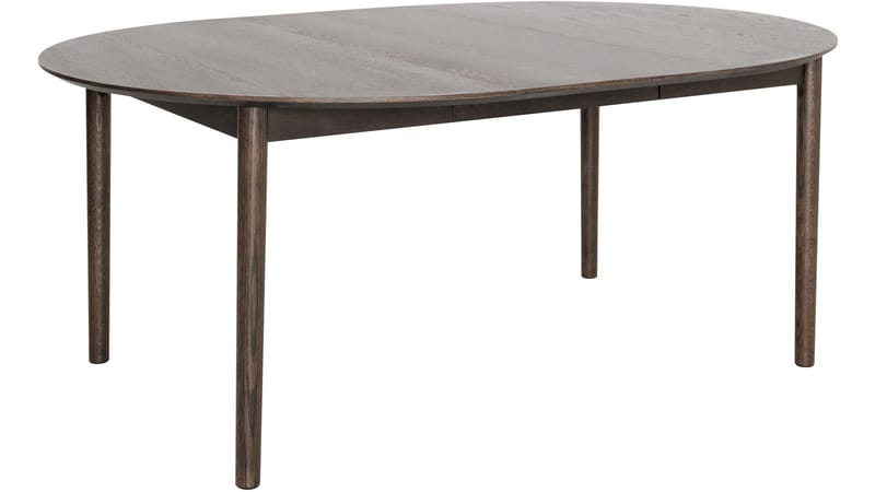 Spisebord Nordal 130+50+50 cm - Brunlakeret - Møbler - Borde - Spisebord og køkkenbord