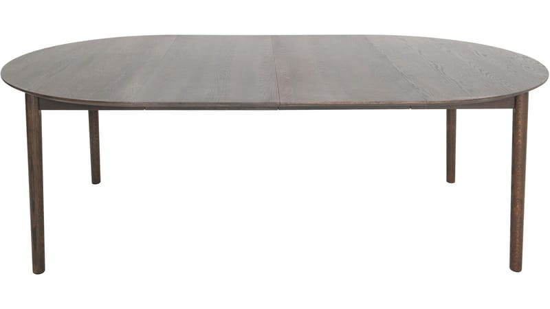 Spisebord Nordal 130+50+50 cm - Brunlakeret - Møbler - Borde - Spisebord og køkkenbord