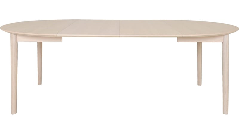 Spisebord Nordal 130+50+50 cm - Hvidpigmenteret - Møbler - Borde - Spisebord og køkkenbord