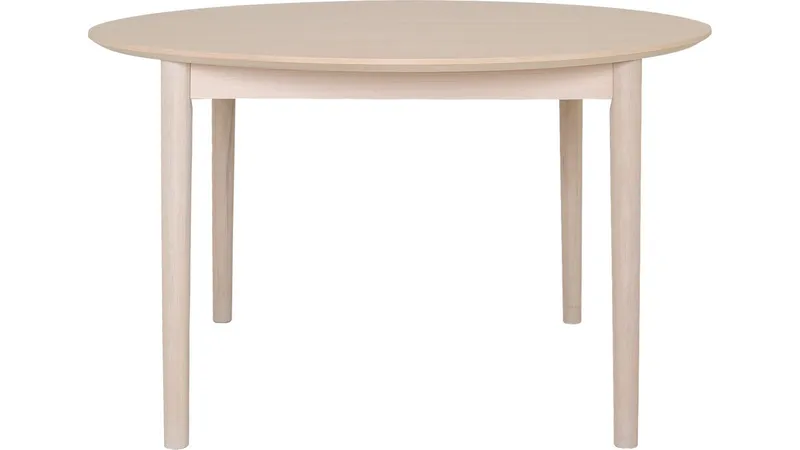 Spisebord Nordal 130+50+50 cm - Hvidpigmenteret - Møbler - Borde - Spisebord og køkkenbord