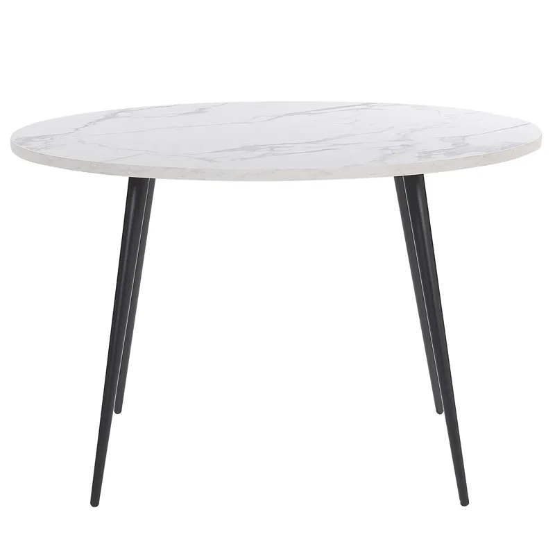 Spisebord Odeon 120 cm, Hvid