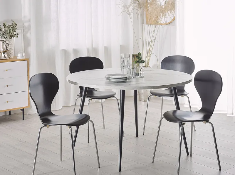 Spisebord Odeon 120 cm - Hvid - Møbler - Borde - Spisebord og køkkenbord