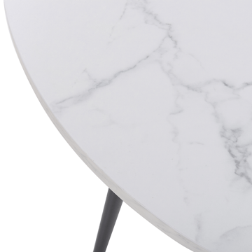 Spisebord Odeon 120 cm - Hvid - Møbler - Borde - Spisebord og køkkenbord