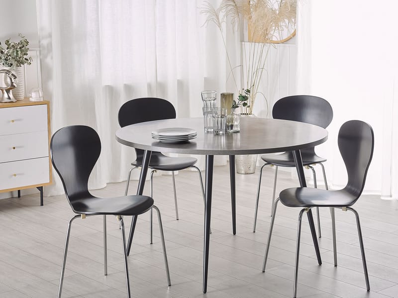 Spisebord Odeon 120 cm - Lysegrå - Møbler - Borde - Spisebord og køkkenbord