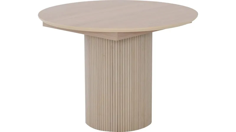 Spisebord Odmark 105 cm, Hvidpigmenteret Eg