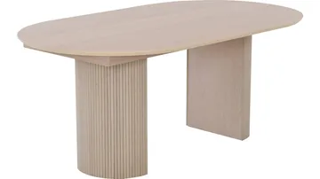 Spisebord Odmark 105 cm - Hvidpigmenteret Eg - Møbler - Borde - Spisebord og køkkenbord