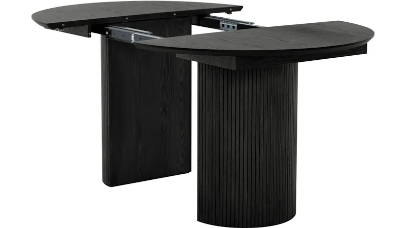Spisebord Odmark 105 cm - Sortlakeret Ask - Møbler - Borde - Spisebord og køkkenbord