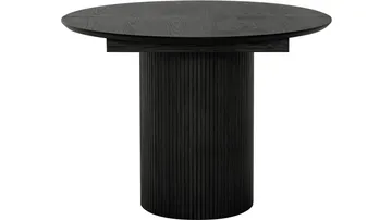 Spisebord Odmark 105 cm - Sortlakeret Ask - Møbler - Borde - Spisebord og køkkenbord