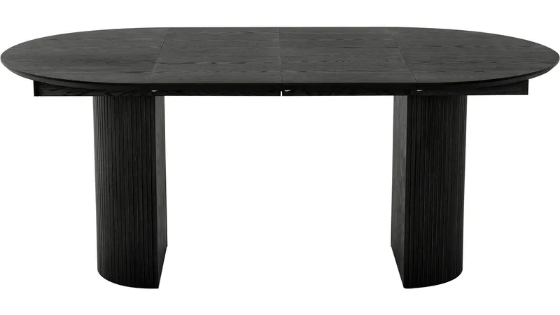 Spisebord Odmark 105 cm - Sortlakeret Ask - Møbler - Borde - Spisebord og køkkenbord