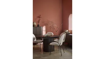 Spisebord Odmark 120 cm - Brunlakeret Eg - Møbler - Borde - Spisebord og køkkenbord